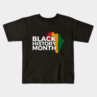 black history month africa Kids T-Shirt